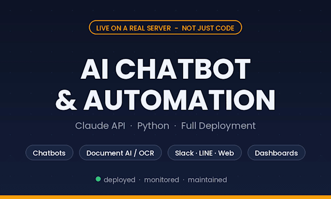 build a custom ai chatbot or automation with claude API