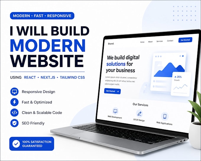 build a modern responsive website