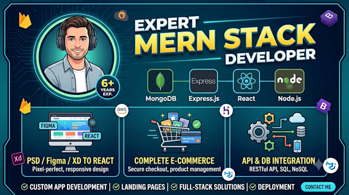 develop mern stack website