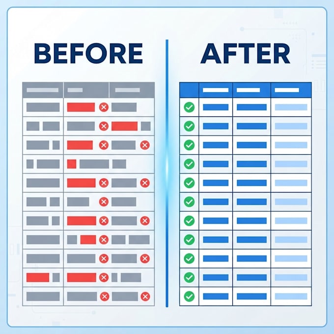 clean up and organize your CRM contact database