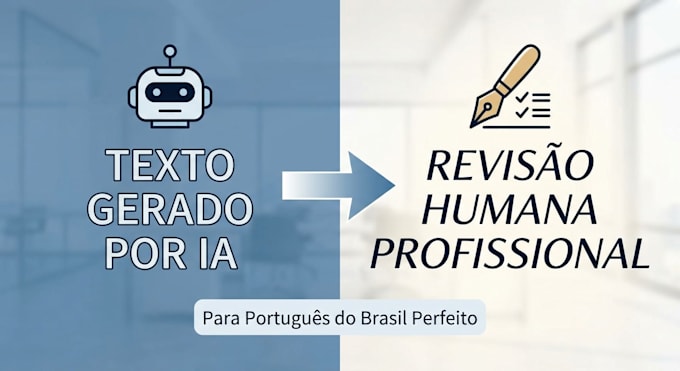 proofread and edit ai content in portuguese