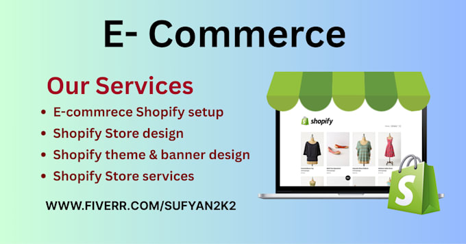 design shopify store for you