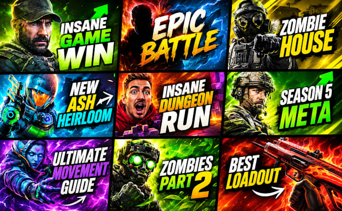 design high CTR best youtube thumbnail design