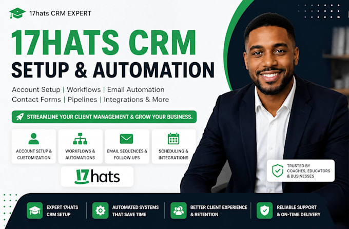 create dubsado honeybook 17hats CRM setup automation workflow system