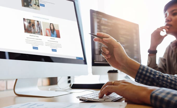 create a custom responsive frontend website