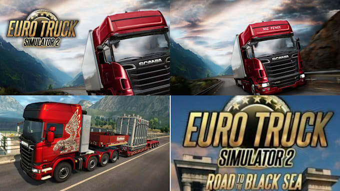 create ets 2 and ats skin and trucks, ets trailer, ats map