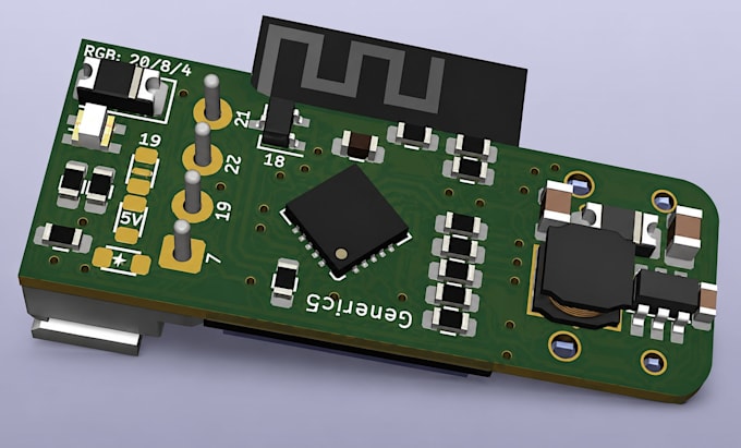 design rf antenna pcb, raspberry pi pcb, esp32 design