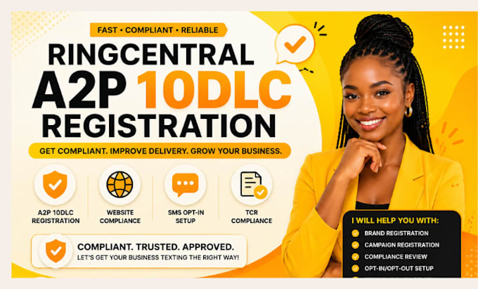 register ringcentral a2p 10dlc campaign for SMS compliance