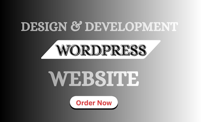 build a responsive wordpress website, develop your website, or create a business