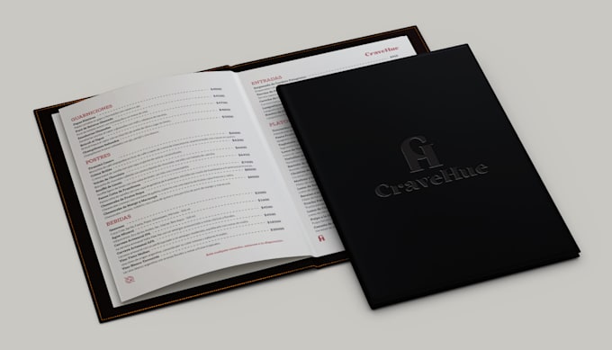 do a wedding menu