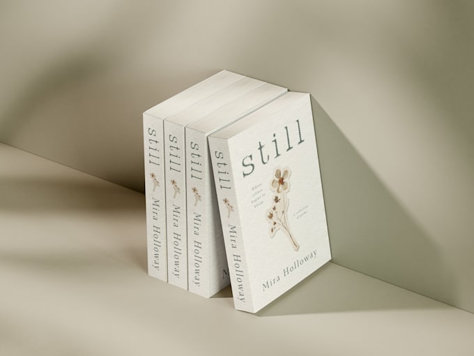 create a custom book cover for your poetry book