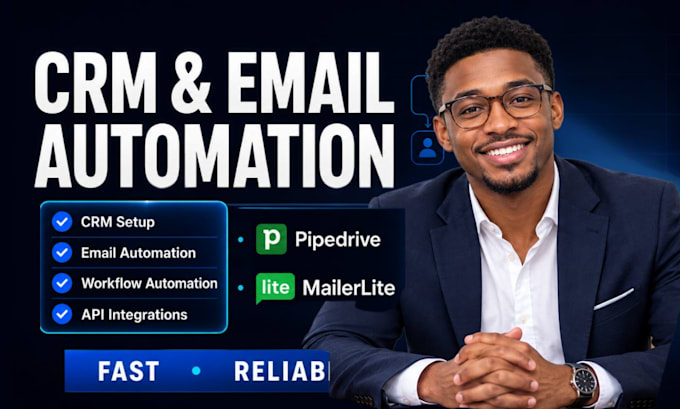 set up klaviyo mailerlite email automation, newsletters and landing pages