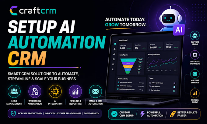 setup ai automation crm