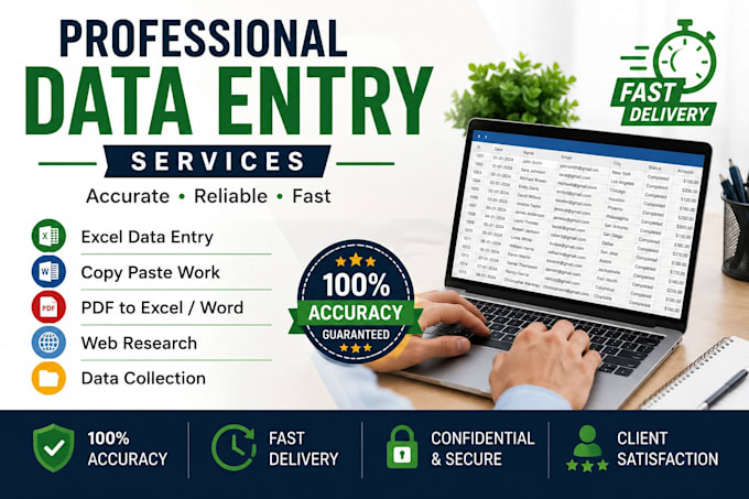 professional data entry services