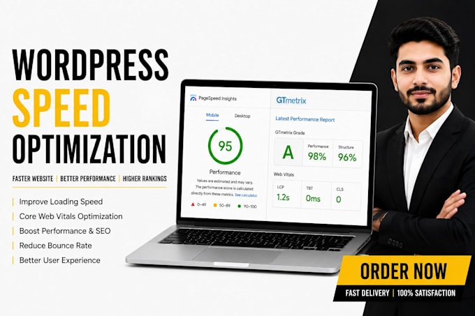 do wordpress website speed optimization, core web vitals, google page speed