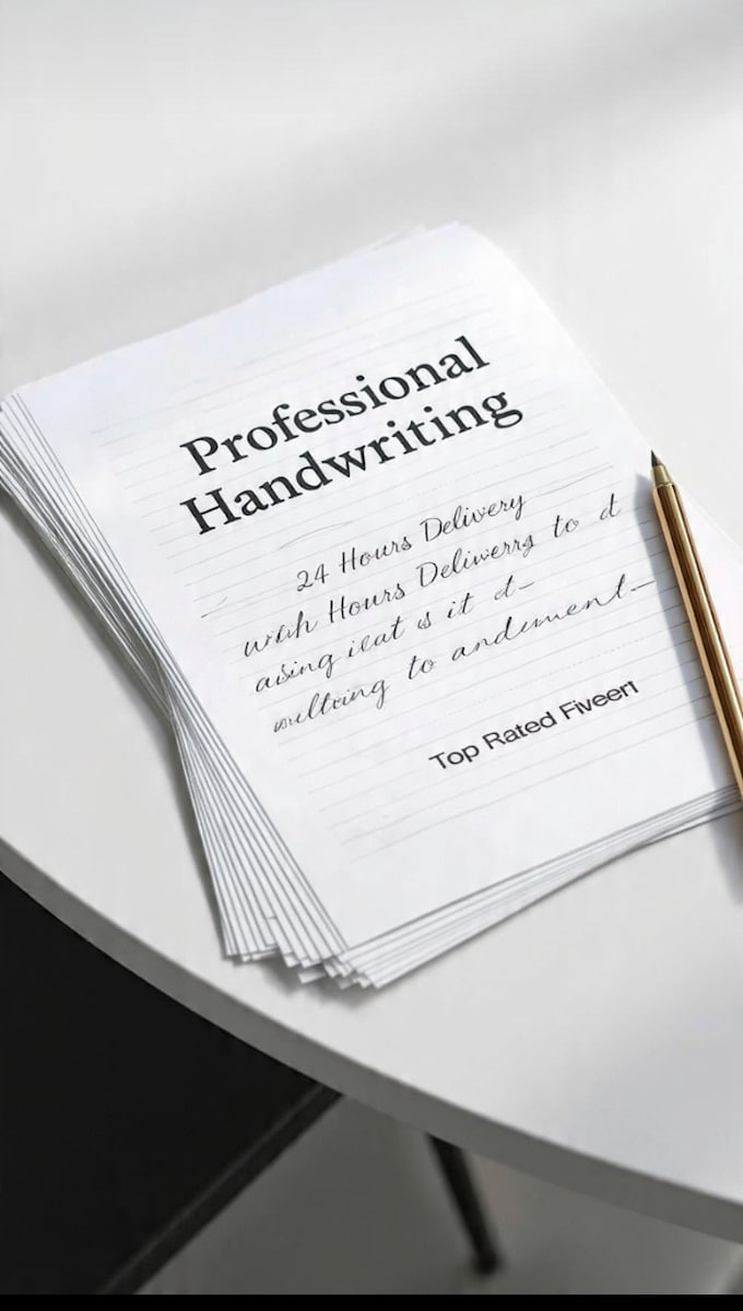 do professional urdu and english handwriting ,assignment