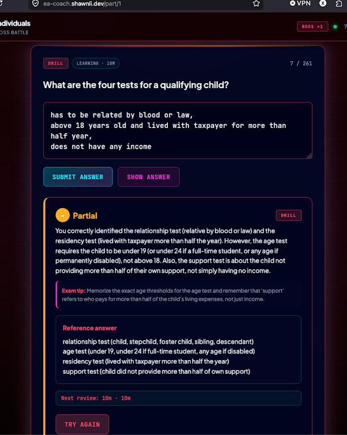 build your ai graded flashcard platform