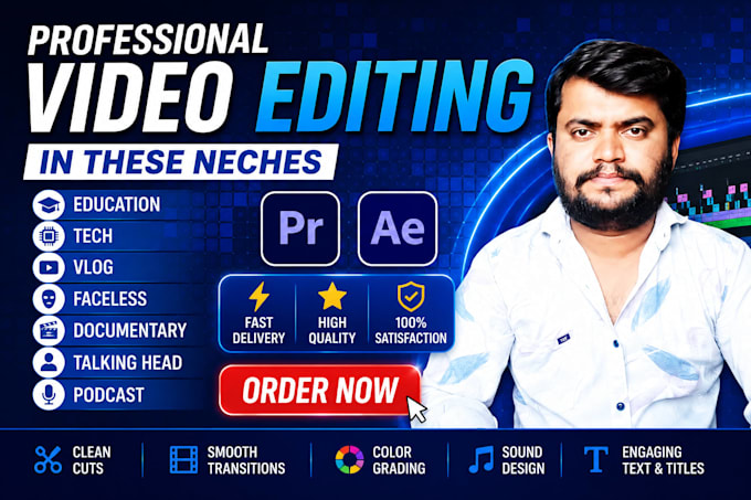 professionally edit your youtube video
