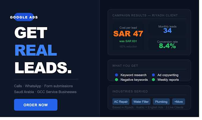 run google ads lead generation campaigns for service businesses