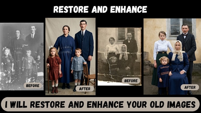 restore and enhance your old images