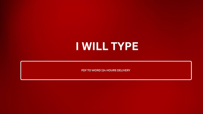 convert PDF to word with percent accurate manual typing