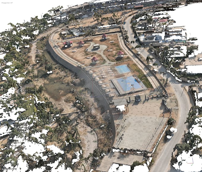 process your drone images into orthomosaic, dem, 3d and point cloud