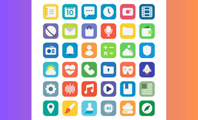 design a custom icon system for your brand identity