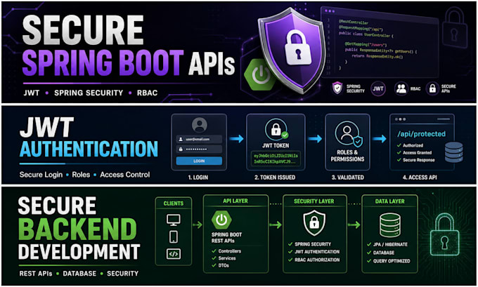 build secure spring boot authentication and authorization with jwt