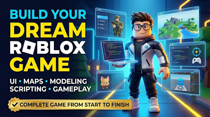 develop a complete roblox game from scratch