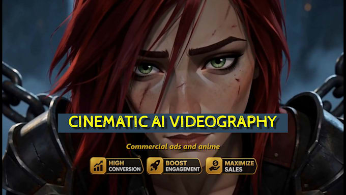 do 4k cinematic ai videography and anime animations