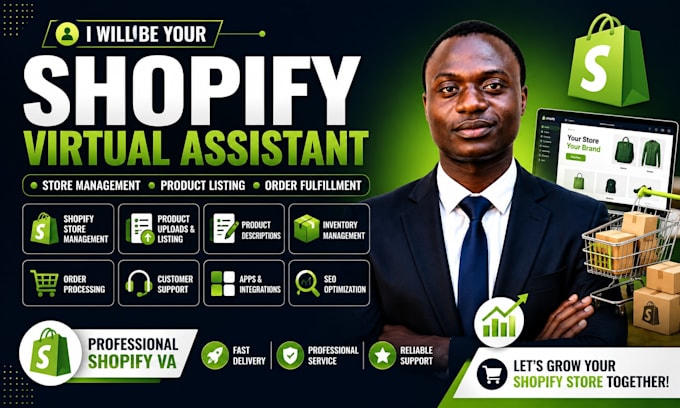 be your shopify virtual assistant