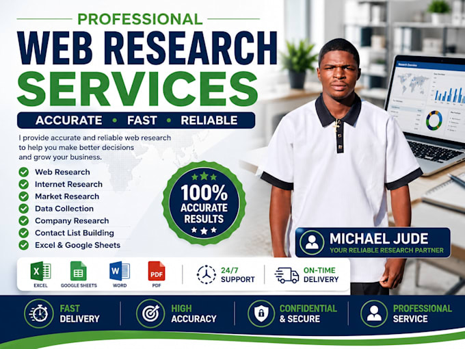 do accurate web research data collection and market research