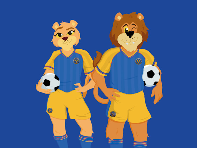 design a custom mascot or character illustration