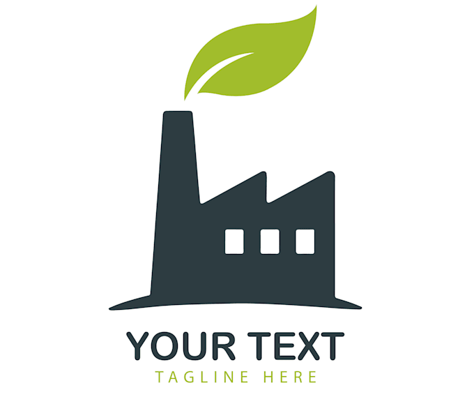 design a minimalist industrial and engineering logo