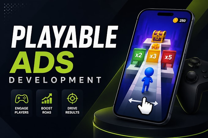 build HTML5 playable ads for mobile games and apps