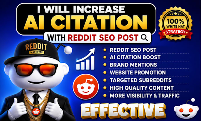 increase ai citation with reddit seo post
