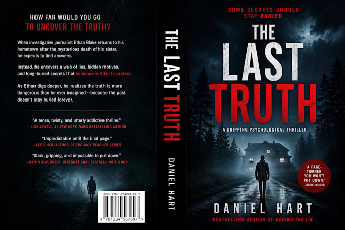 design a professional book cover designs