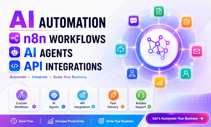 build custom n8n workflow automations and ai agents