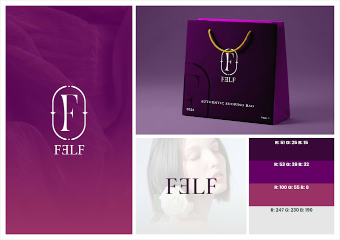 design an elegant minimalist logo for premium brands