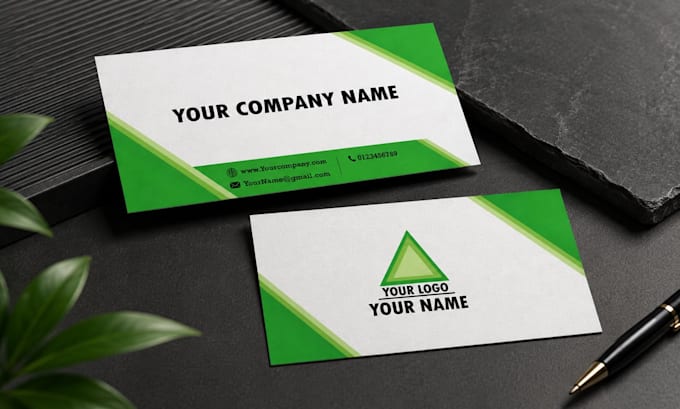 design a professional business card for your brand