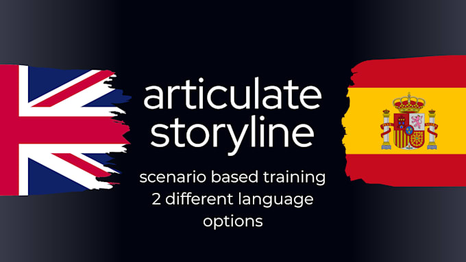 create scenario based articulate storyline training