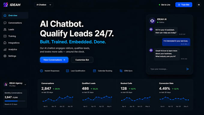 build an ai chatbot lead qualifier for your website or CRM