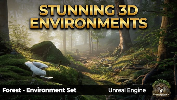 create amazing 3d game assets, characters, and environments for unreal engine 5