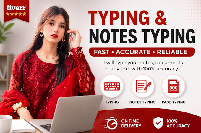 fast and accurate typing and handwritten notes pdf and image