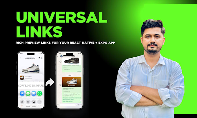 implement universal links in your react native expo app