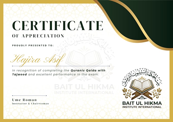 design a professional certificate templates