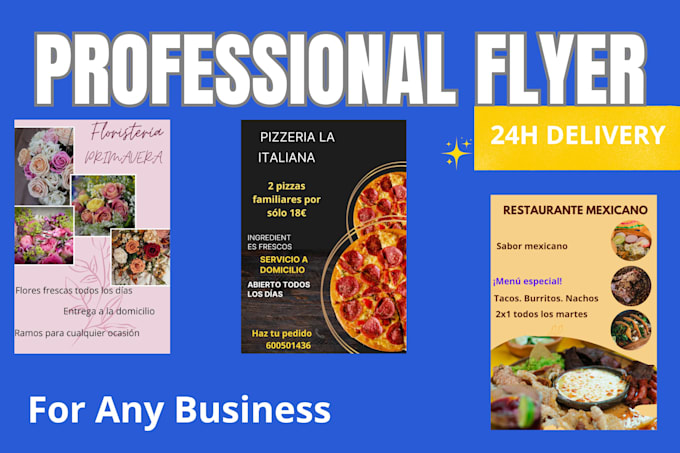 design a professional flyer in canva