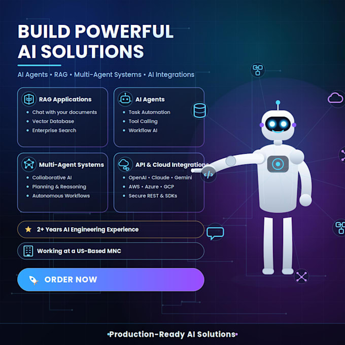 ai solutions rag, agents, multi agents, cloud