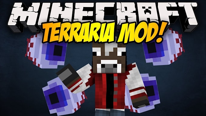 mod minecraft, terraria, starbound, and sims 4 with custom skins, maps