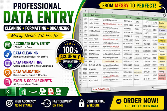 fix messy excel files and organize your spreadsheet